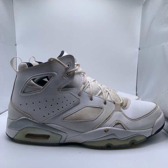 Air Jordan Flight Club '91 White Metallic Silver Men's‎ Size 11 DH5424-100 - Picture 1 of 8